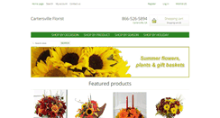 Desktop Screenshot of cartersvilleflorist.com