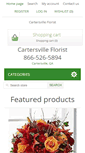 Mobile Screenshot of cartersvilleflorist.com